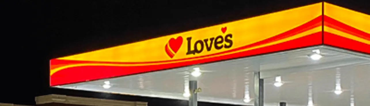 Truck Stop Loves Travel Stop